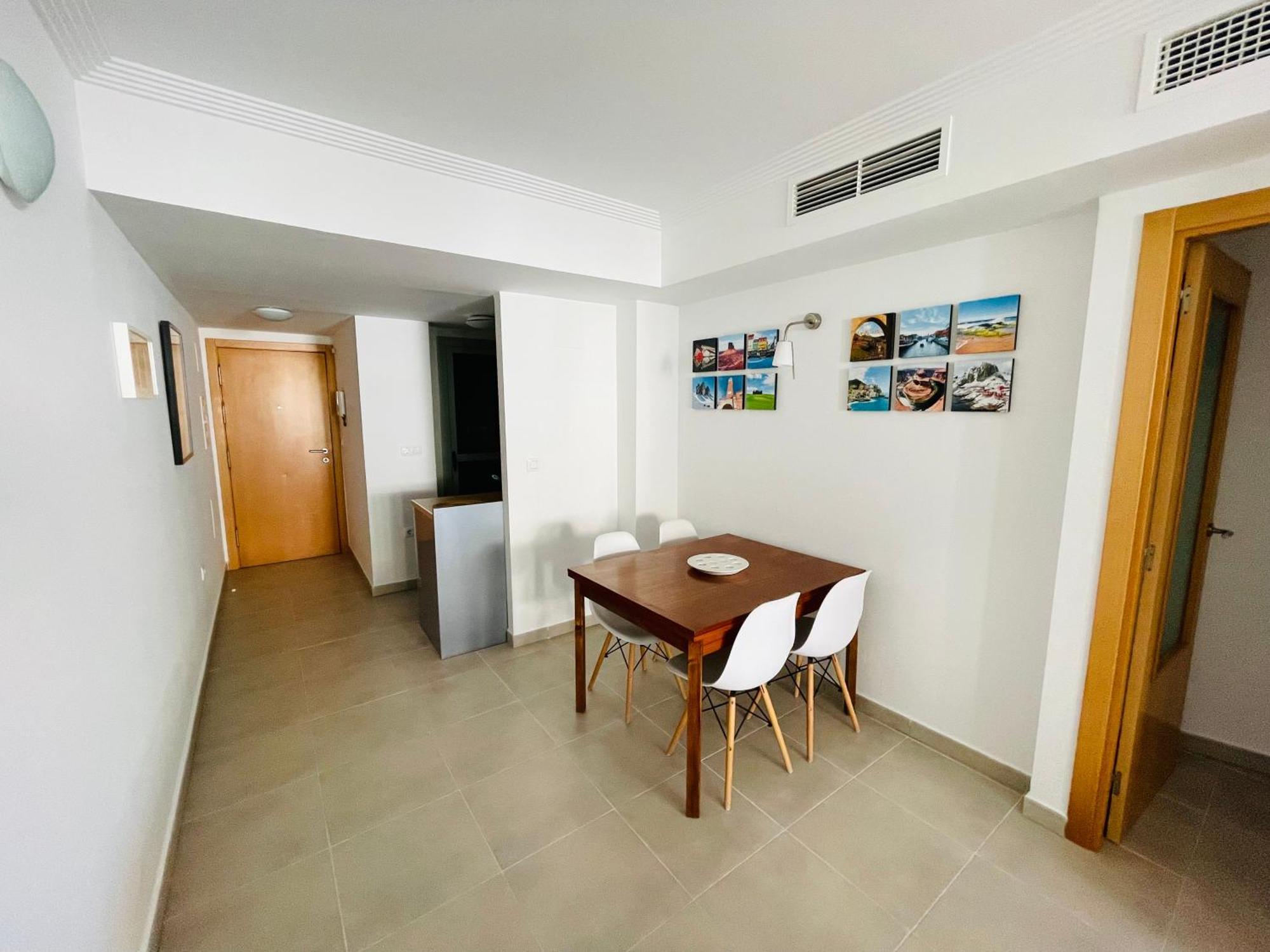 Apartamento Apartamento En Primera Linea Con Vistas A La Playa Ensenada Del Esparto Del Residencial Vina Del Mar La Manga del Mar Menor Exterior foto