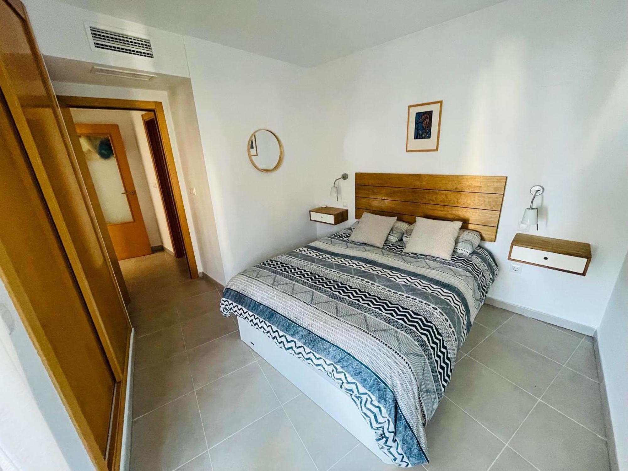 Apartamento Apartamento En Primera Linea Con Vistas A La Playa Ensenada Del Esparto Del Residencial Vina Del Mar La Manga del Mar Menor Exterior foto