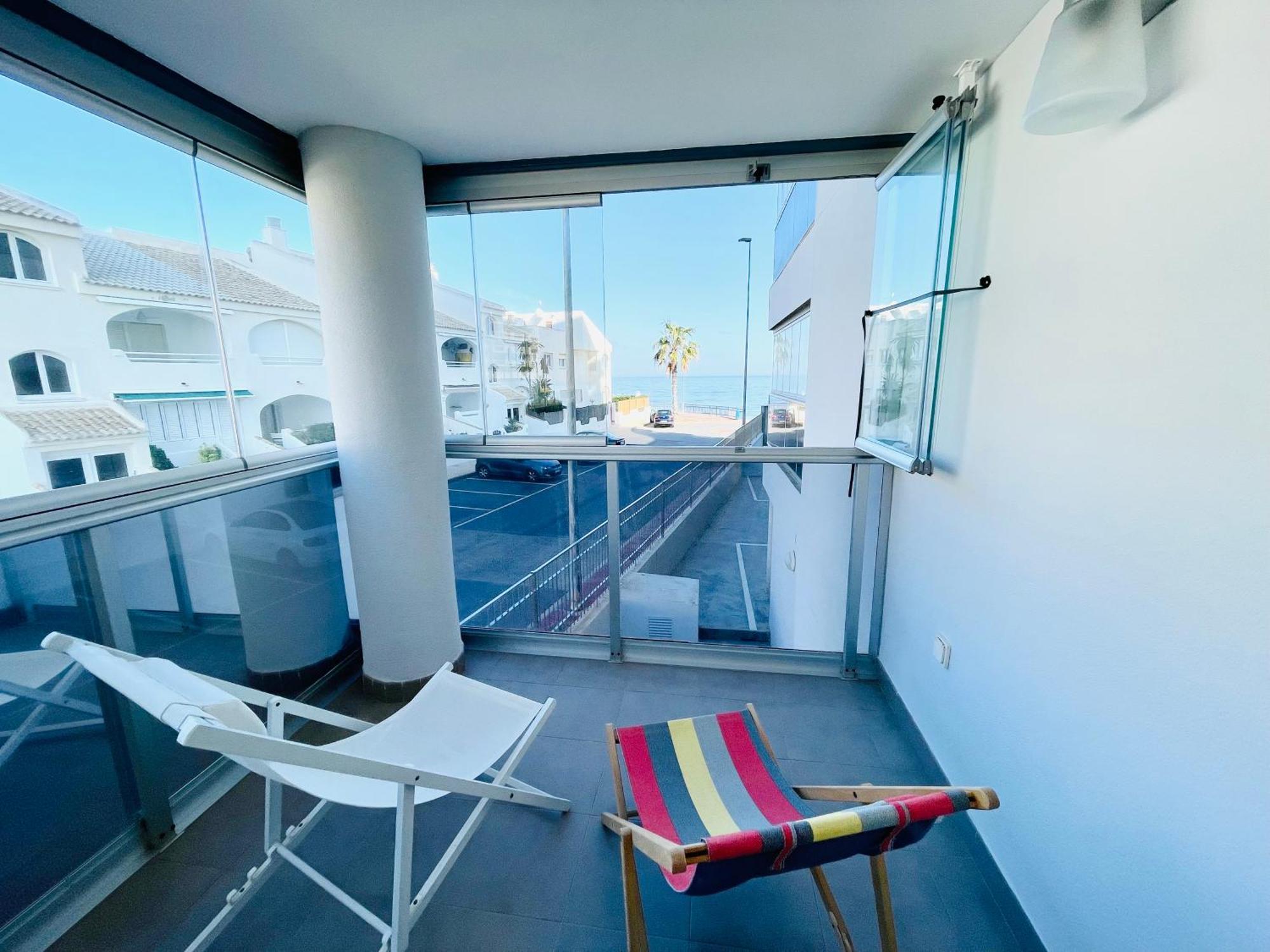 Apartamento Apartamento En Primera Linea Con Vistas A La Playa Ensenada Del Esparto Del Residencial Vina Del Mar La Manga del Mar Menor Exterior foto