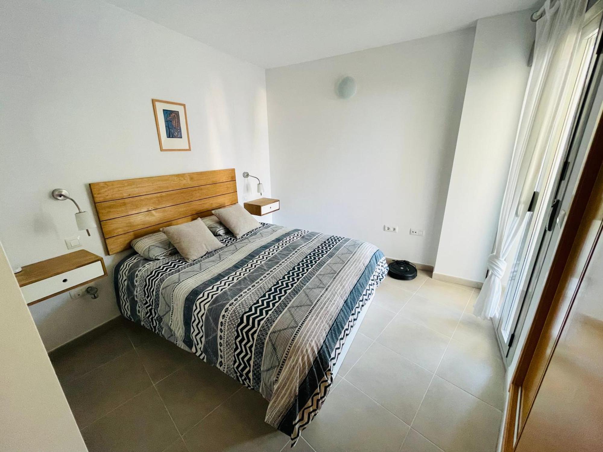 Apartamento Apartamento En Primera Linea Con Vistas A La Playa Ensenada Del Esparto Del Residencial Vina Del Mar La Manga del Mar Menor Exterior foto